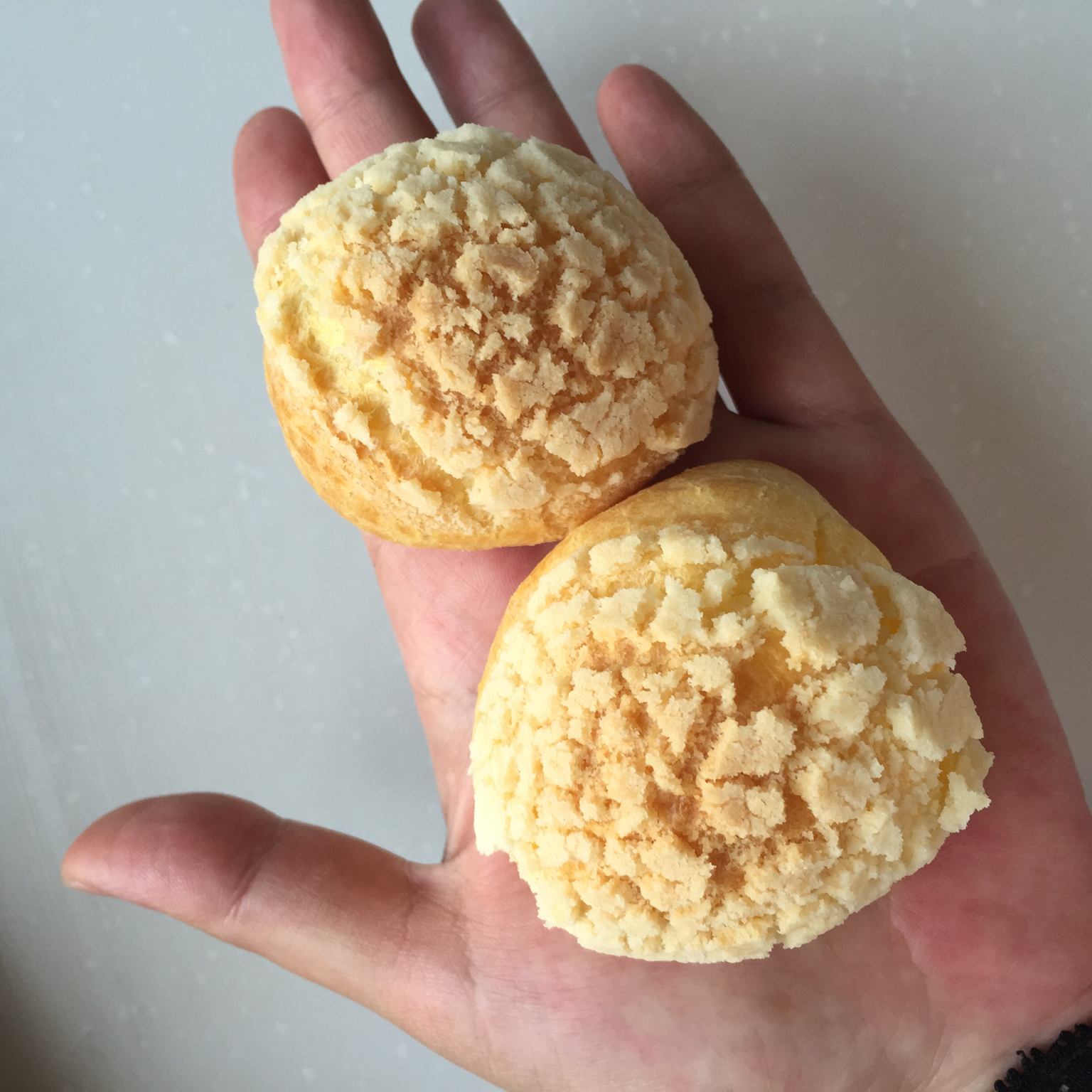 十分美味的酥皮泡芙