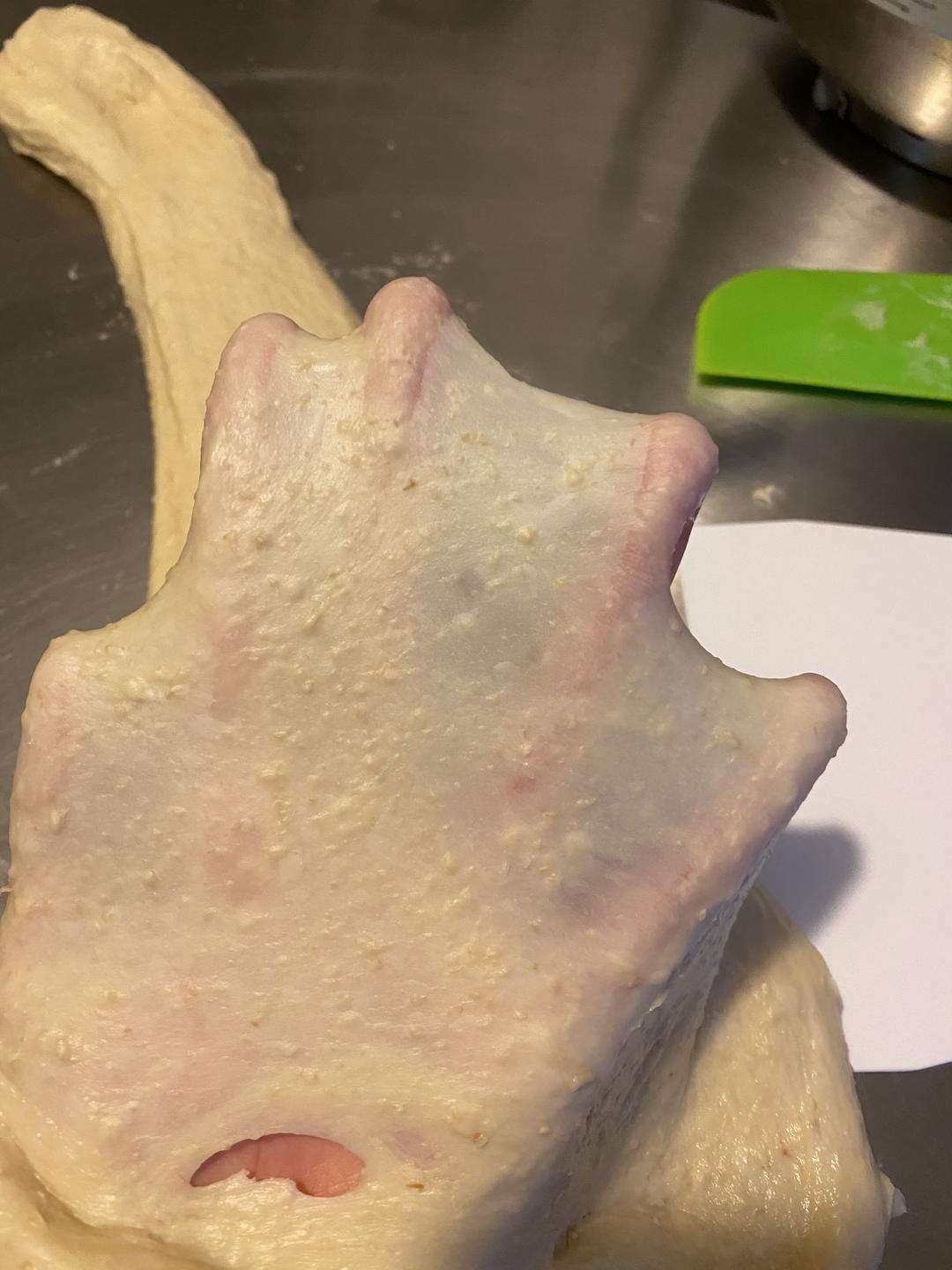 纯奶手撕吐司的做法 步骤1