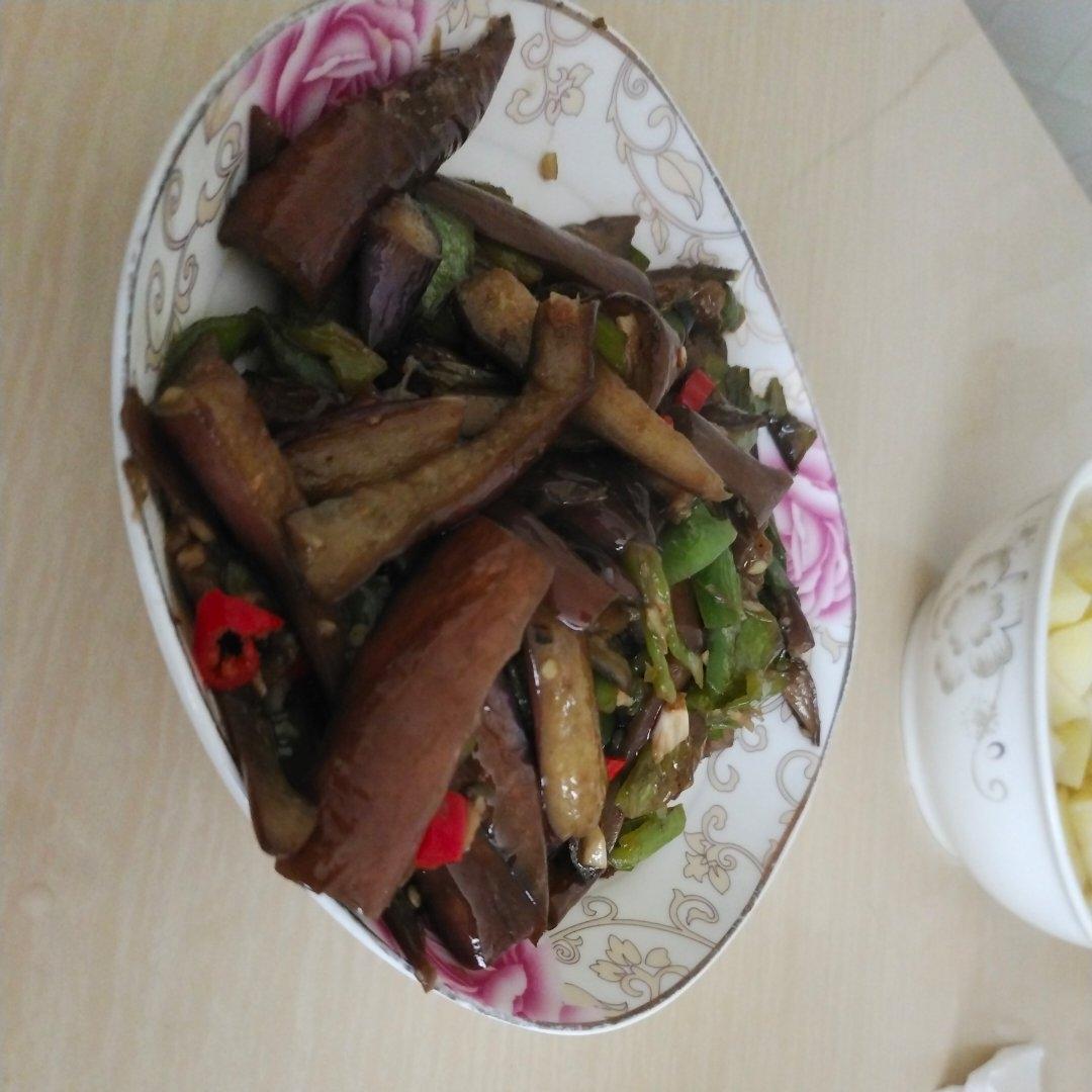 辣椒炒茄子