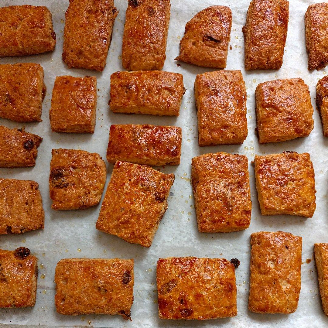 完美裂纹～百分百成功的超好吃奶香司康（禁止搬运）