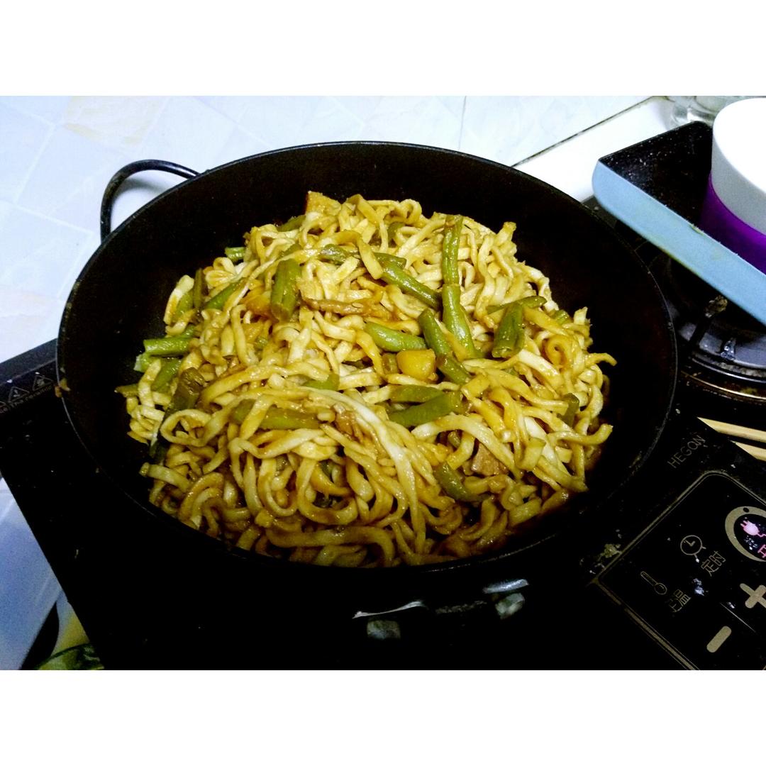 豆角焖面