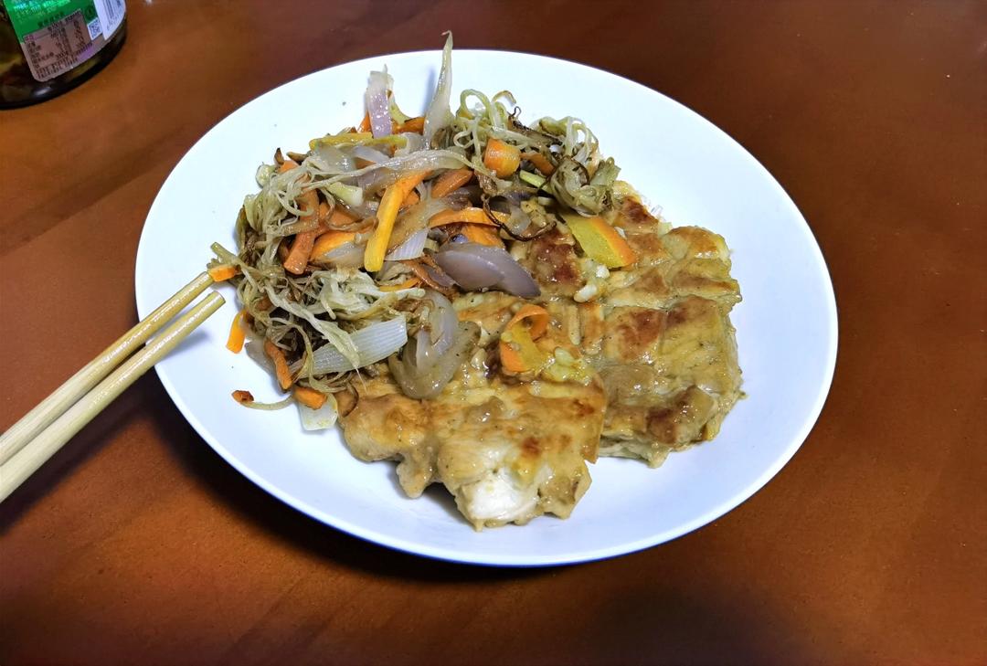 【嫩煎鸡胸肉】