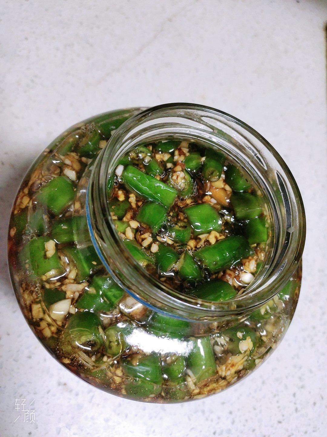 染指丶红颜泪做的能让你多吃一碗饭的开胃小咸菜腌辣椒尖椒圈