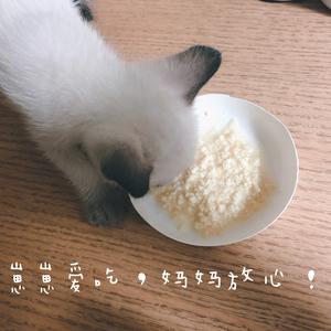 自制幼猫猫饭的做法 步骤4