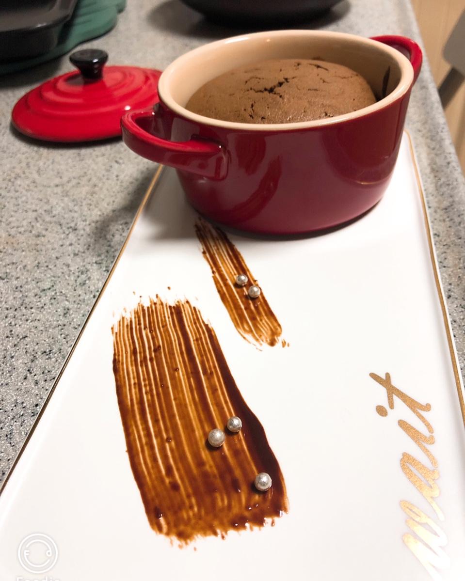 给妹子群的巧克力熔岩蛋糕