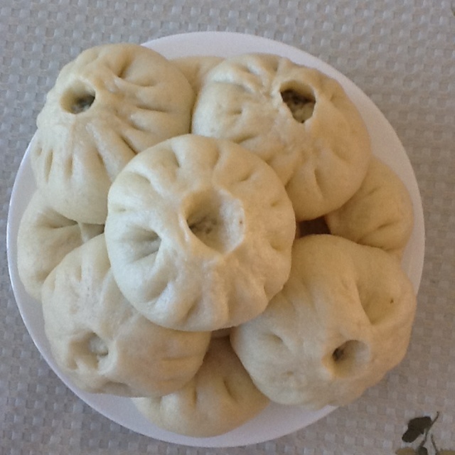 一小时快速吃上热腾包子（包括准备馅的时间）