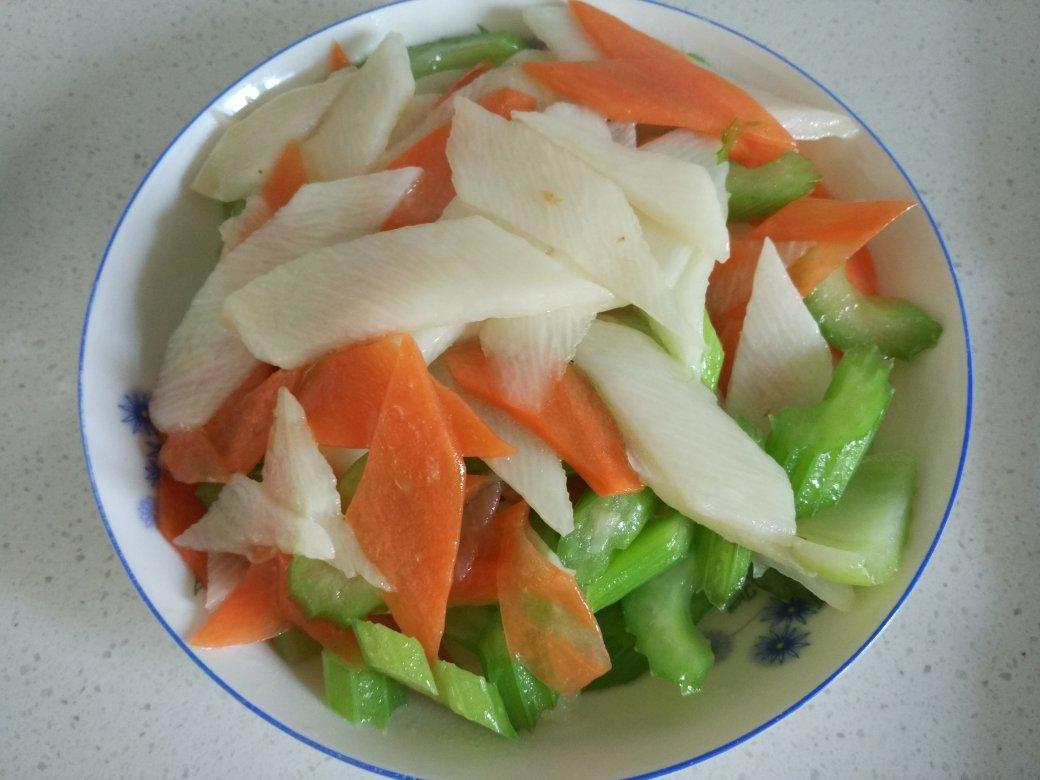 西芹炒山药