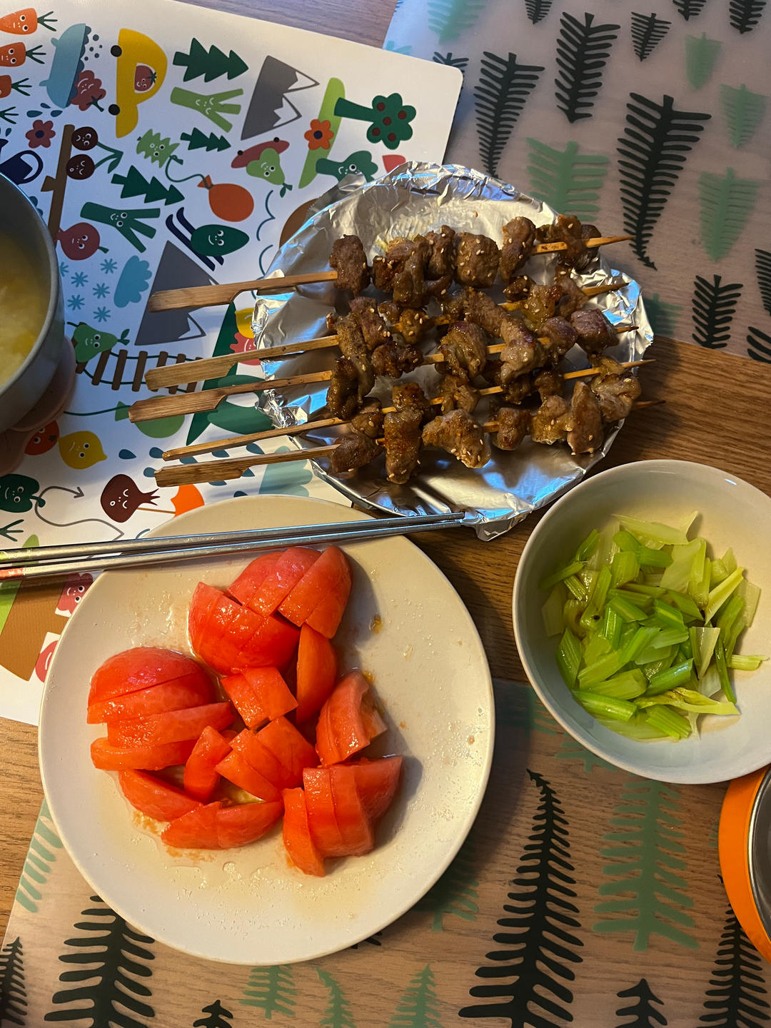 堪比烧烤店里的羊肉串！