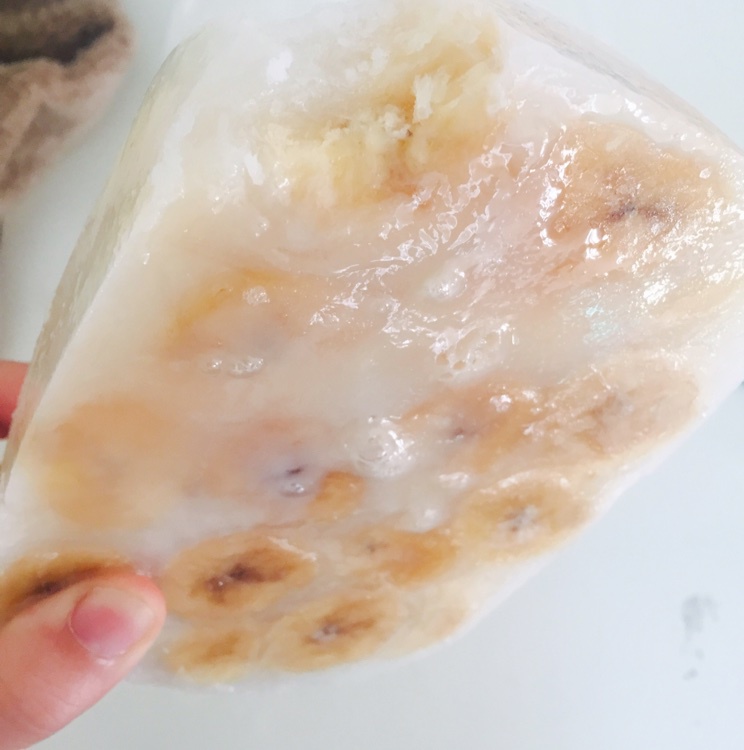 香蕉牛奶冰