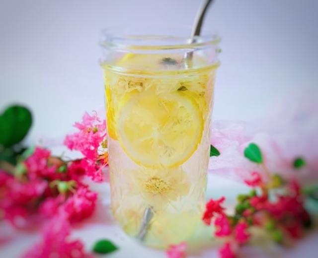 柠檬蜂蜜菊花茶的做法