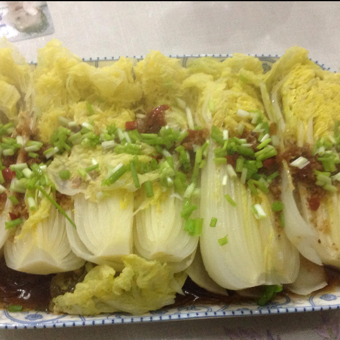 蒜蓉粉丝蒸娃娃菜
