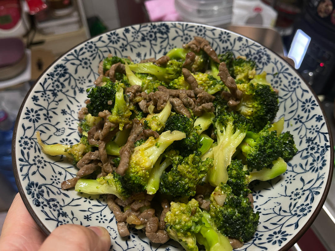 黑椒西兰花牛柳