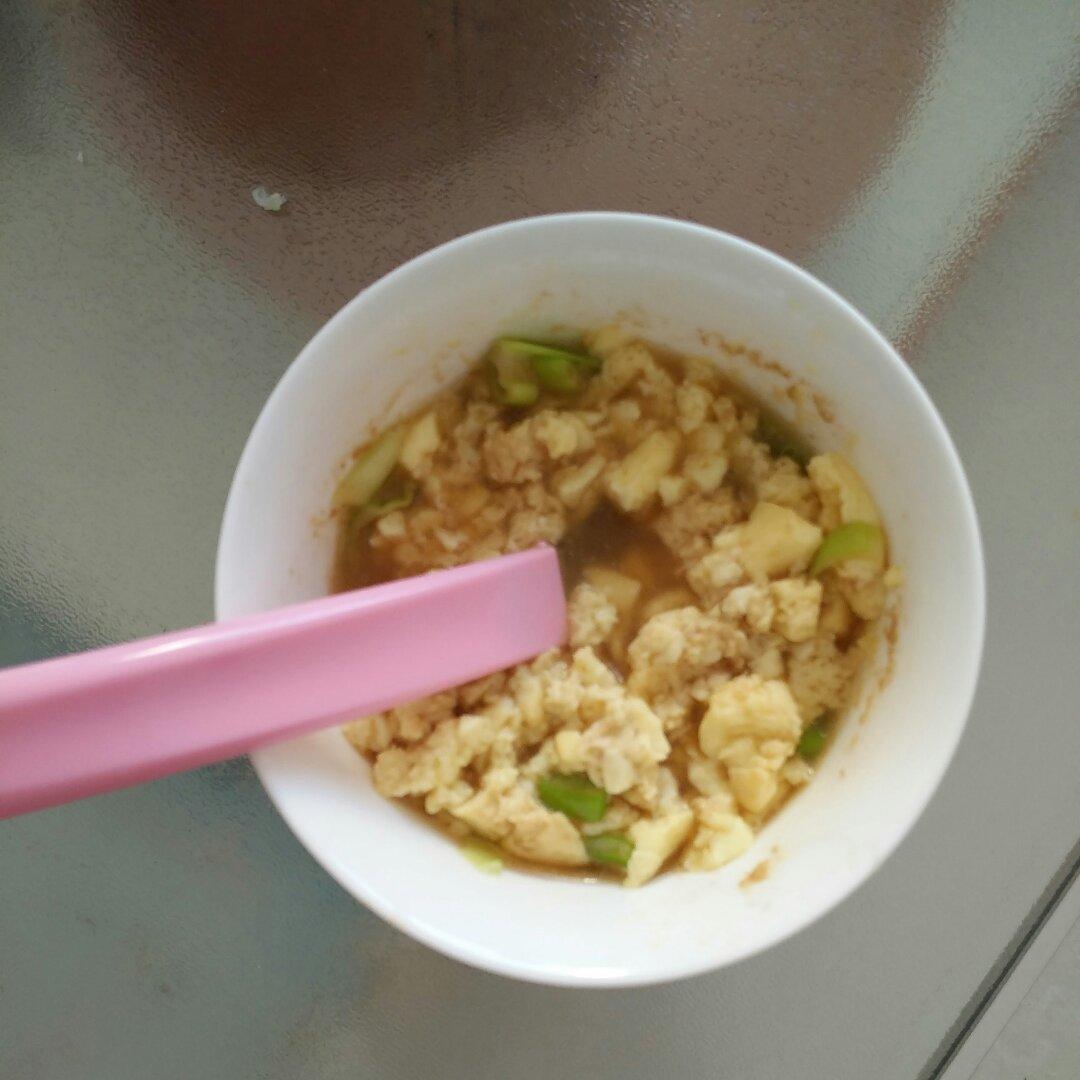 超快手微波炉3分钟虾皮鸡蛋羹