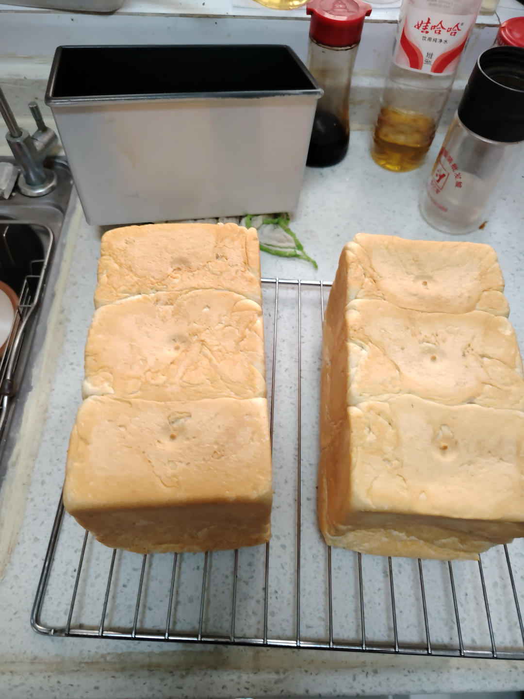 鲜奶吐司（蒸烤箱版一次发酵）