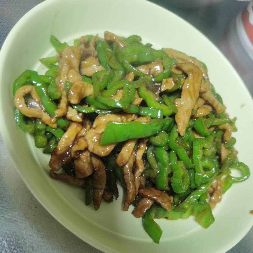‼️好吃到舔盘的青椒肉丝盖浇饭