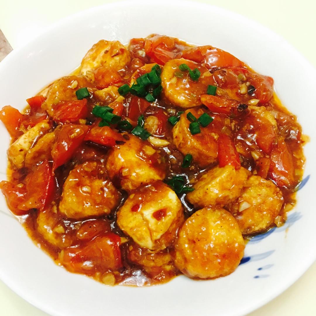 做的鱼香日本豆腐