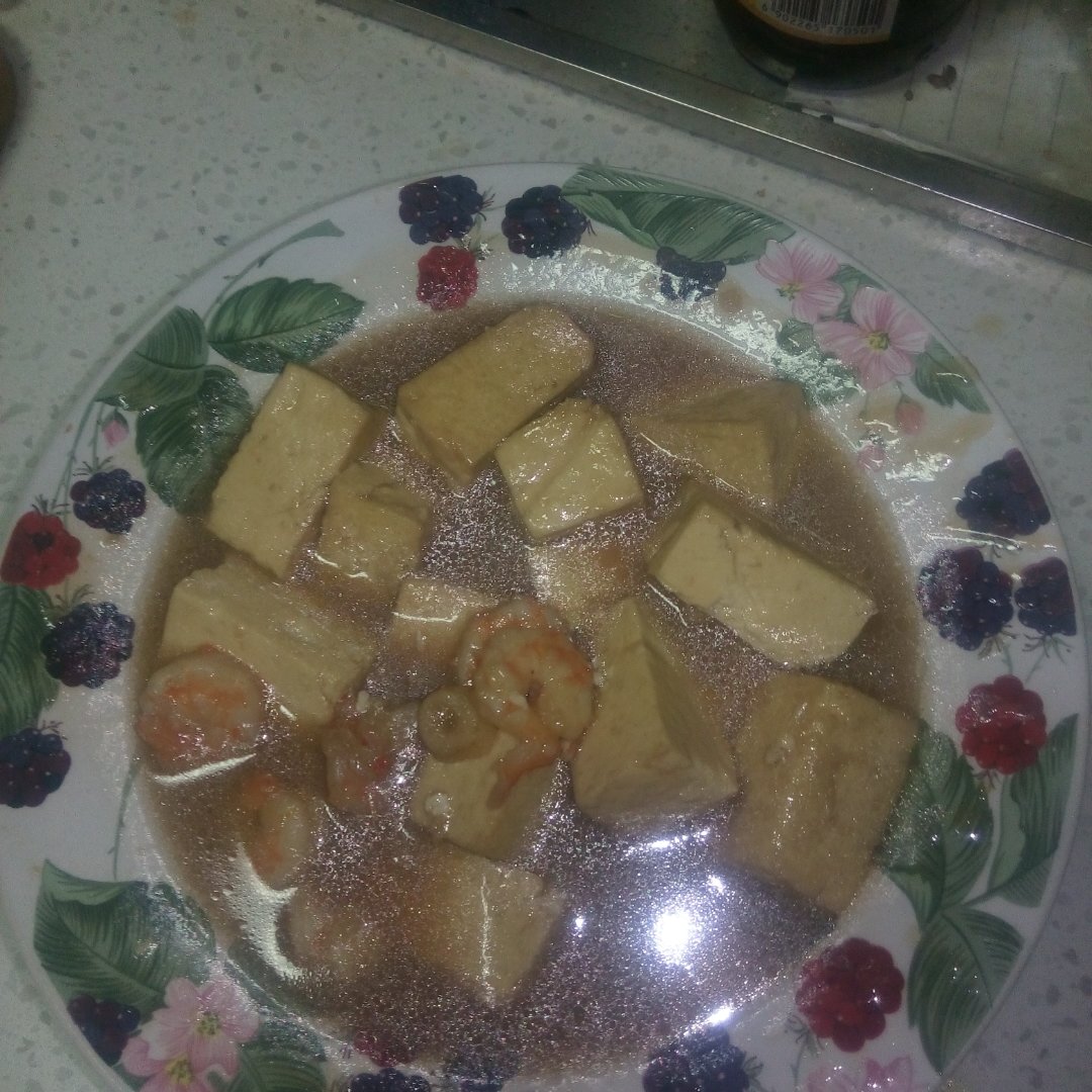 虾仁豆腐