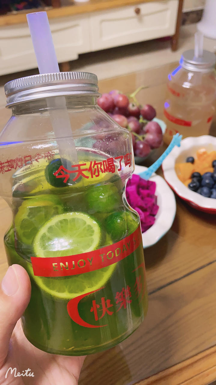 原谅柠檬茶 在家也能做!  泰绿 柠檬茶 超简单