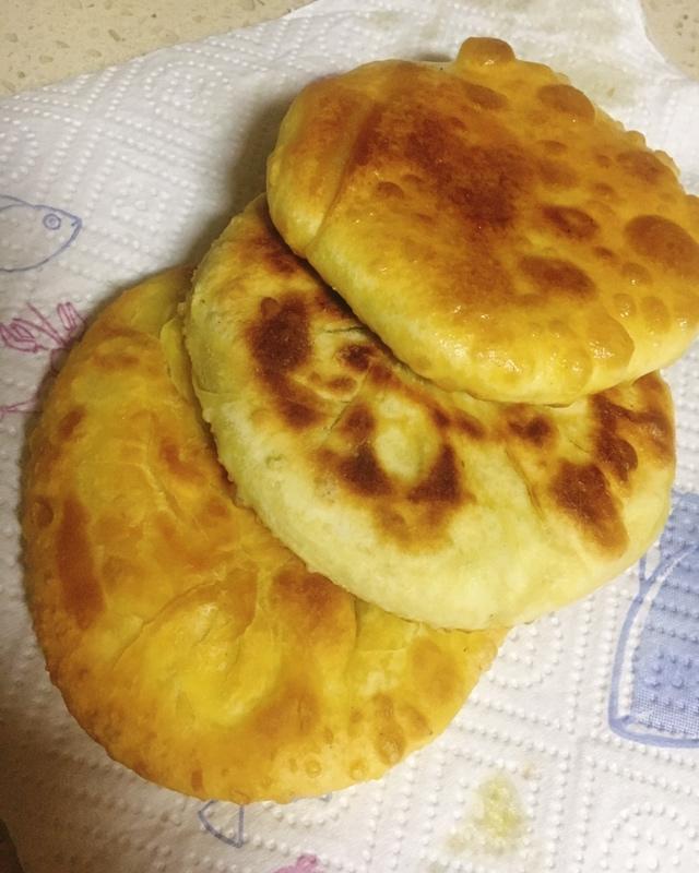 发面油酥小糖饼