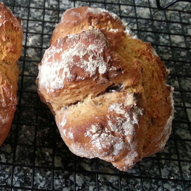 核桃优格苏打面包