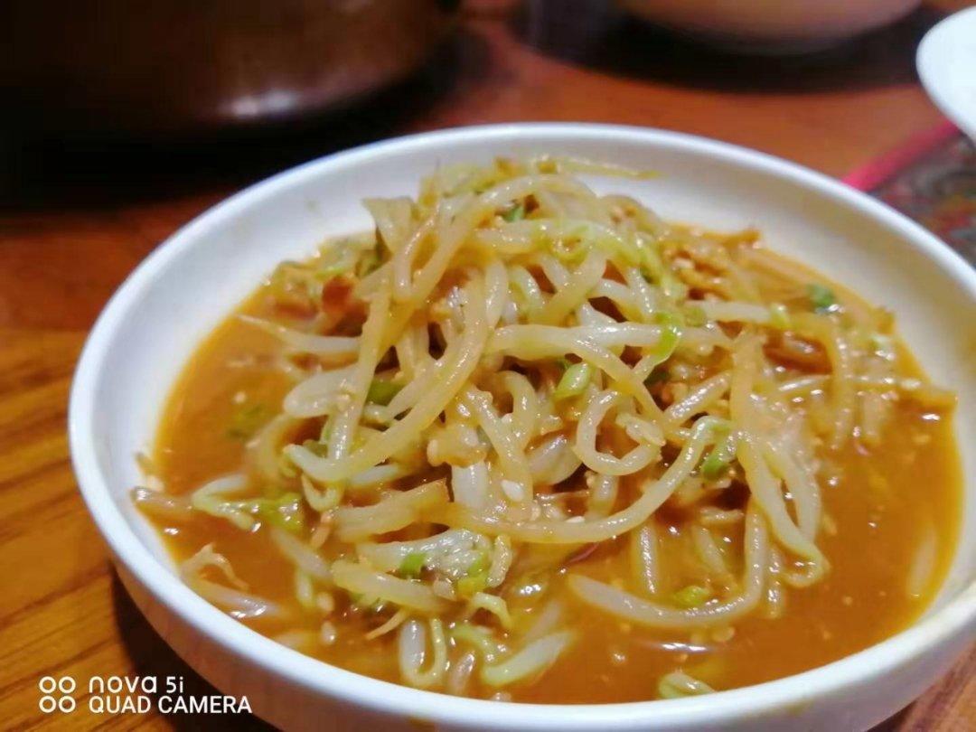 韩式凉拌豆芽
