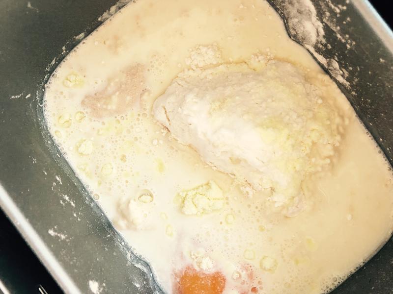 纯奶手撕吐司的做法 步骤1