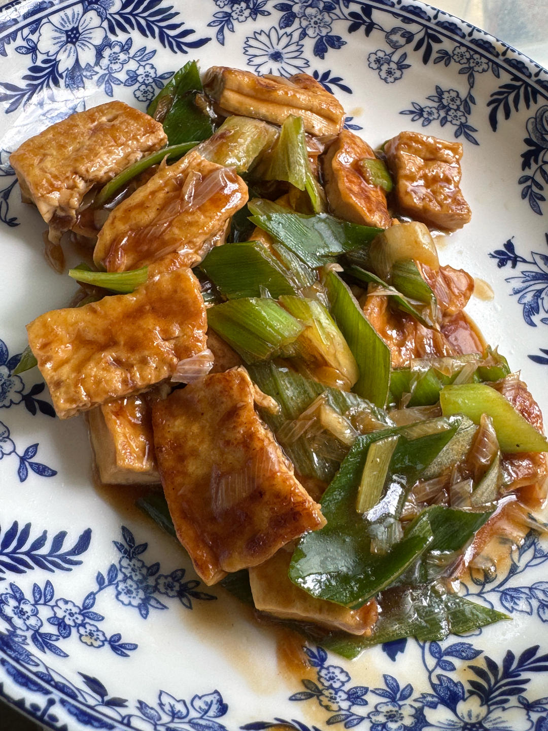 大葱烧豆腐