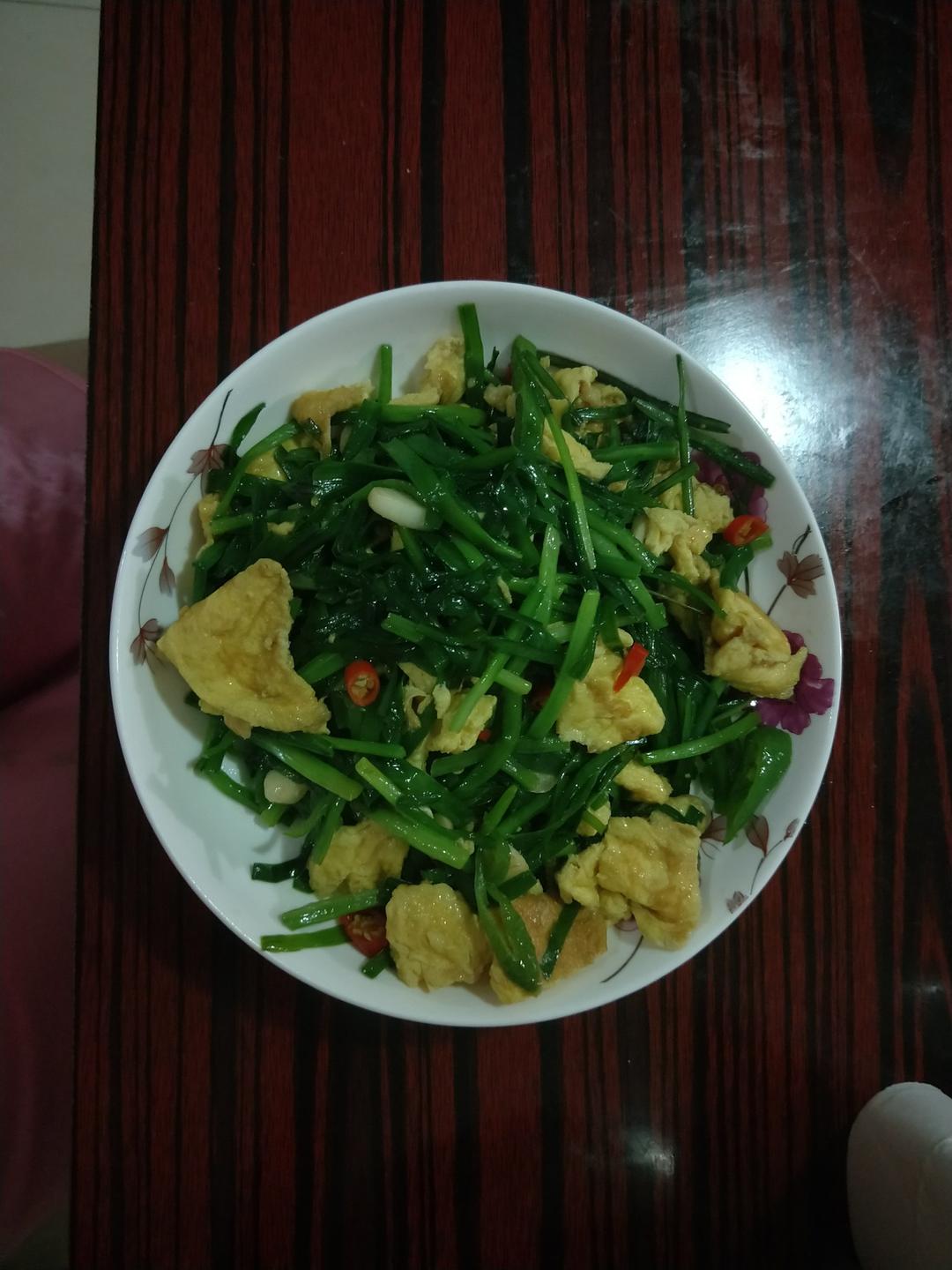 韭菜炒鸡蛋