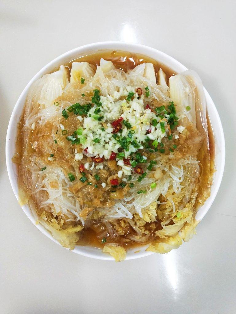 粉丝蒸娃娃菜