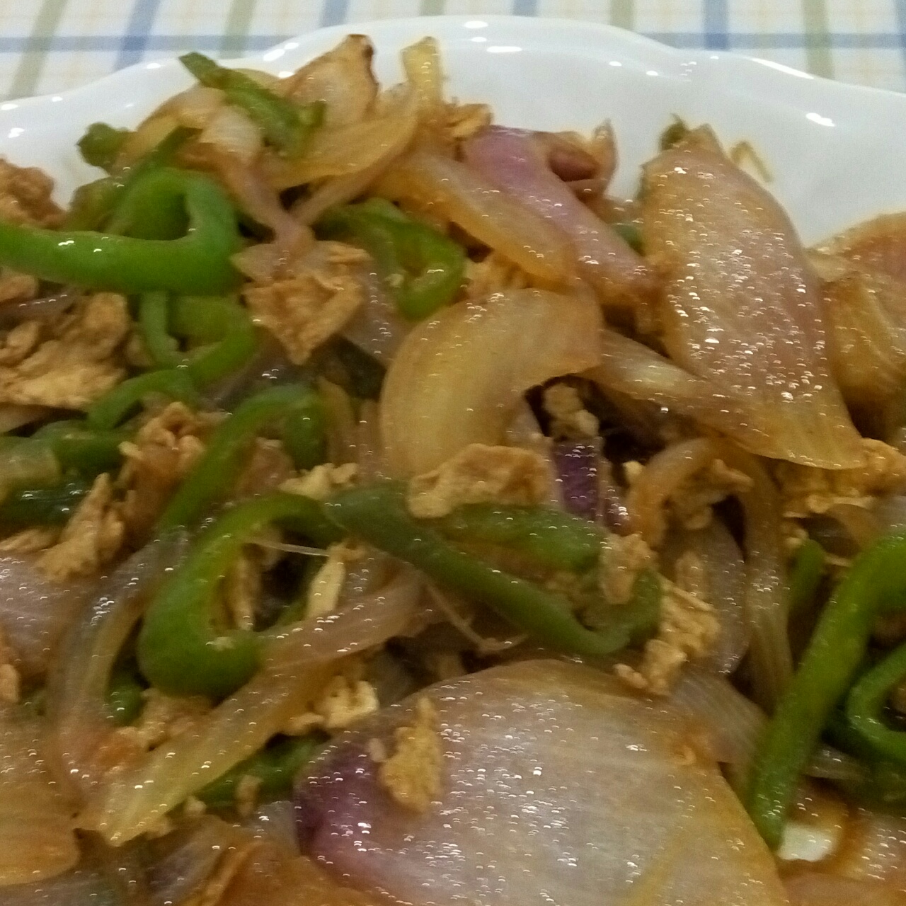 洋葱炒鸡蛋