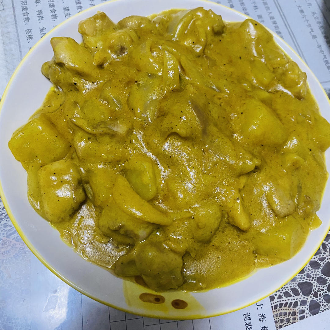 椰香咖喱鸡