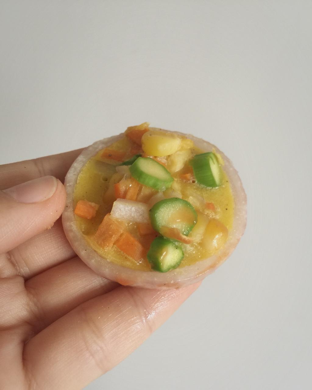 洋葱圈蛋饼