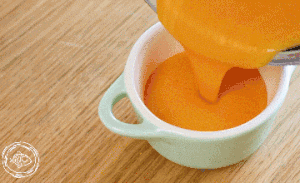玉米胡萝卜羹7M+(宝宝辅食)的做法 步骤12