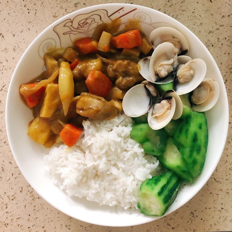 简约日式咖喱饭
