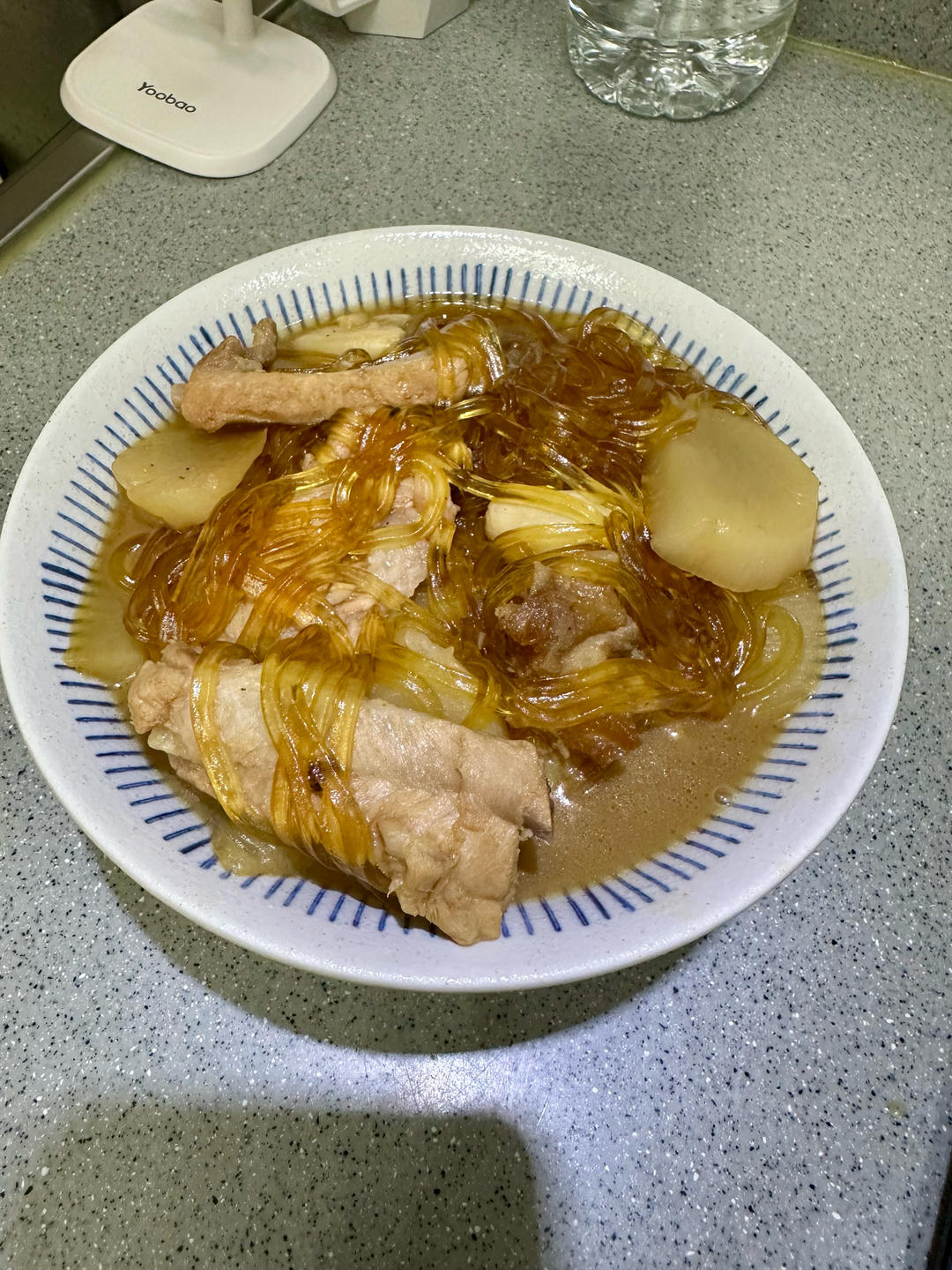 炖猪肋排萝卜粉条