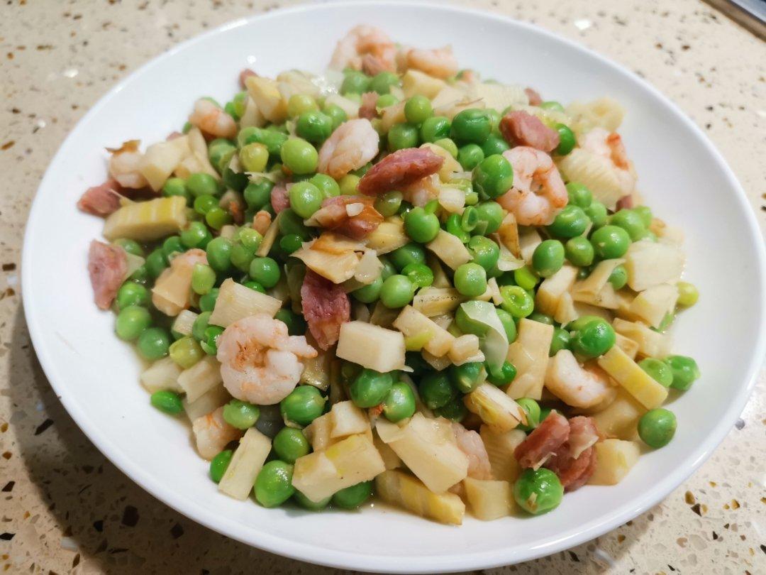 甜豌豆虾仁中餐厅版