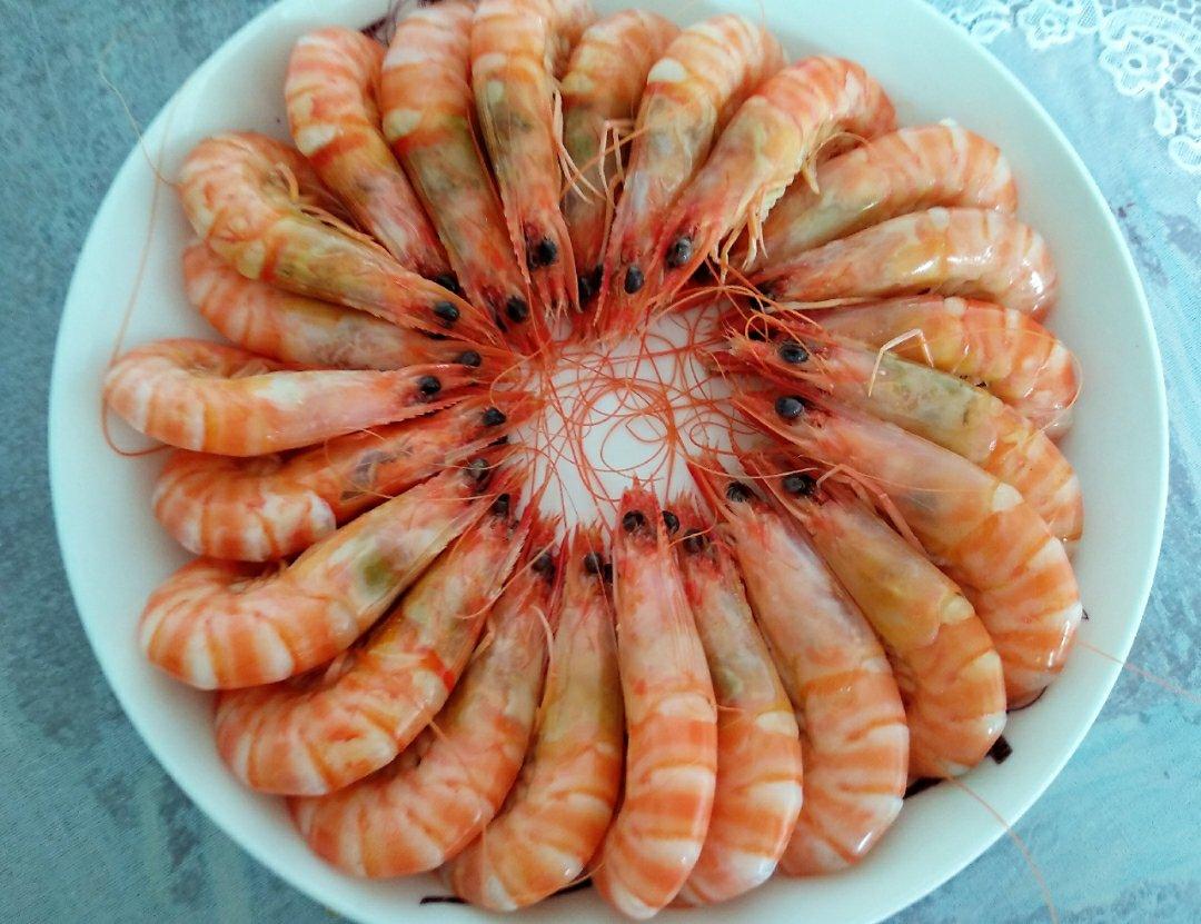 白灼竹节虾