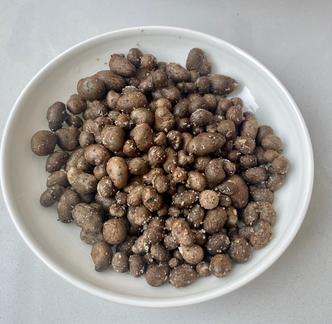 快手健康低卡零食之烤山药豆（附两种做法）