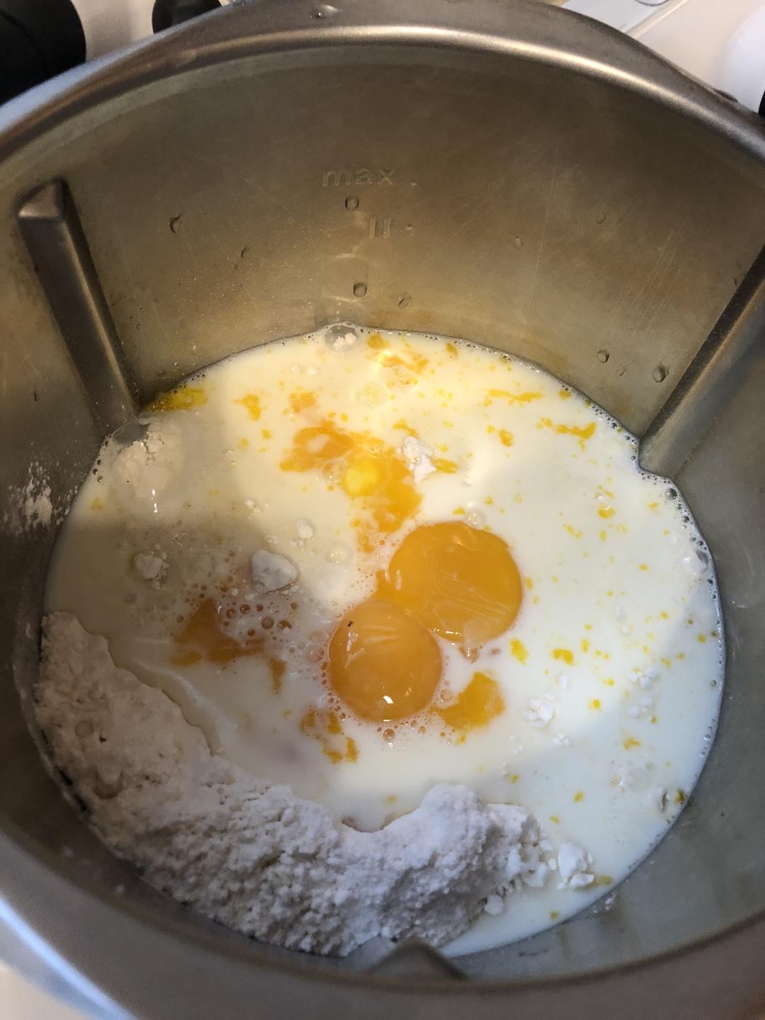 纯奶手撕吐司的做法 步骤1