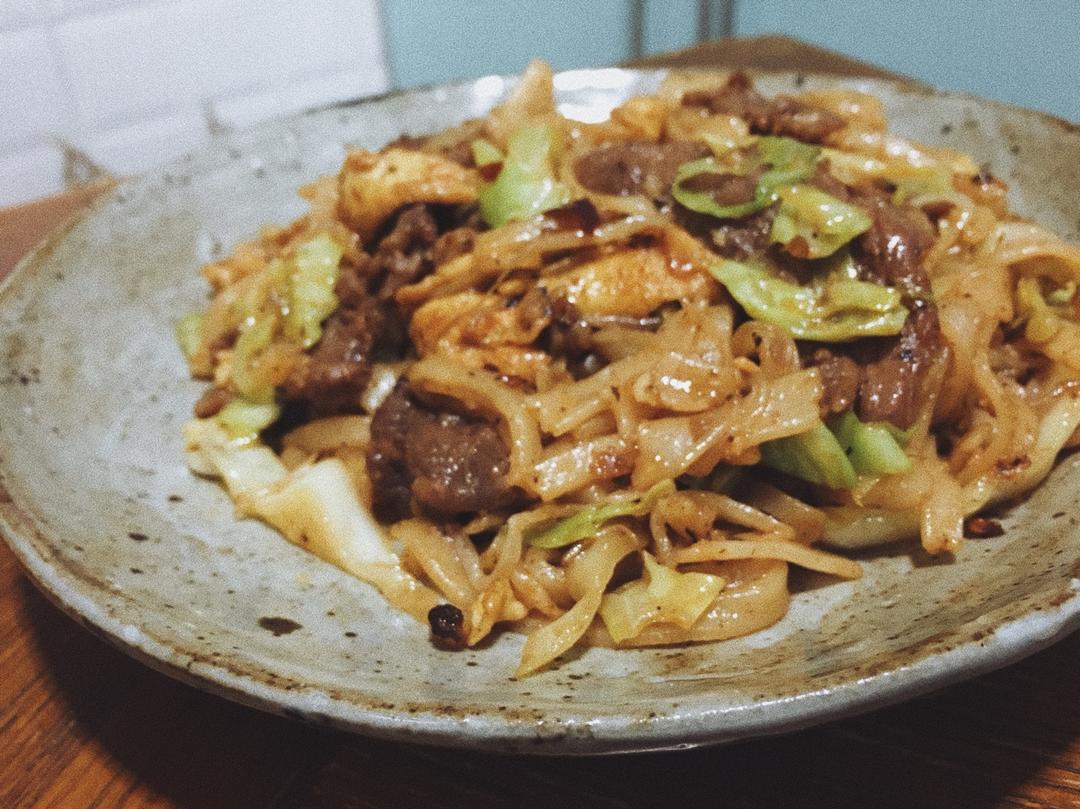 干炒牛河「超详步骤图」