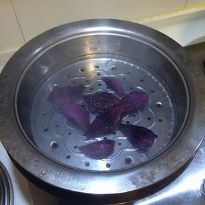 紫薯奶酪饼（宝宝快手饭）的做法 步骤1