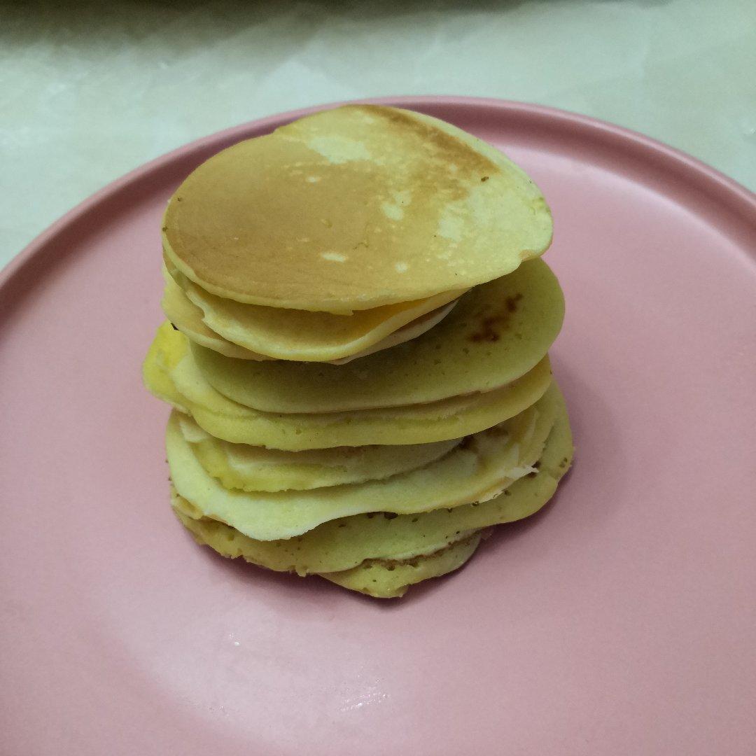 粒粒香蕉玉米松饼（无油减脂快手）