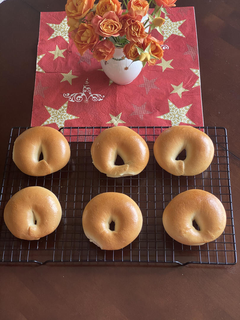原味贝果🥯/黑芝麻贝果🥯