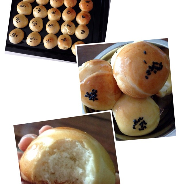 大人小孩都爱不释口的【蜂蜜牛奶小餐包】