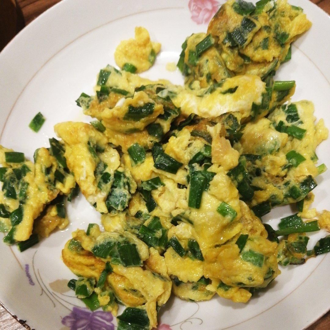 韭菜炒鸡蛋