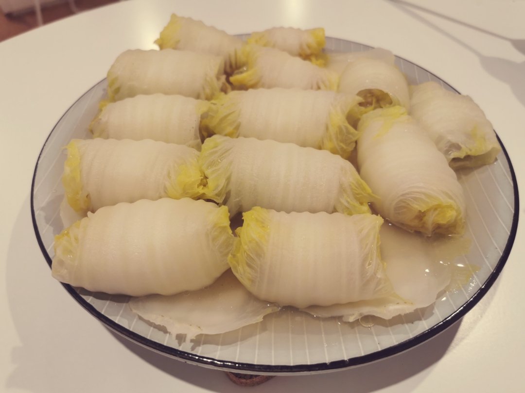 【健康三餐】清蒸鸡肉白菜卷