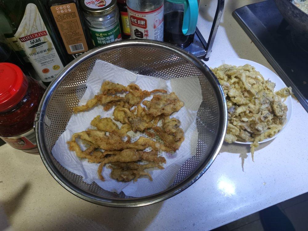 油炸平菇