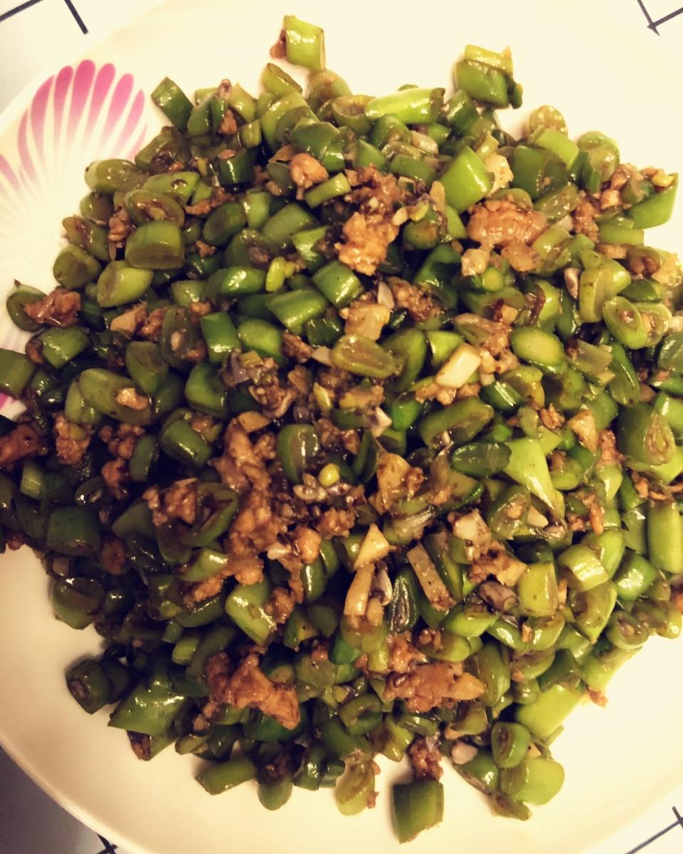肉沫四季豆