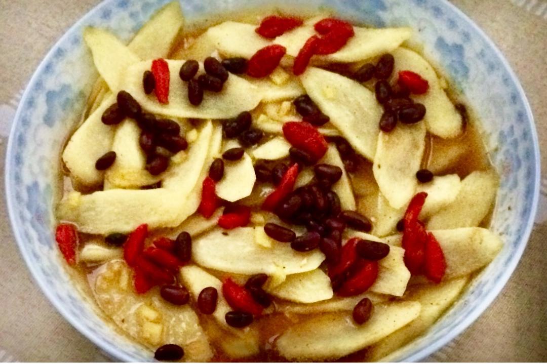 姜黄粉烧山药/黑豆的做法