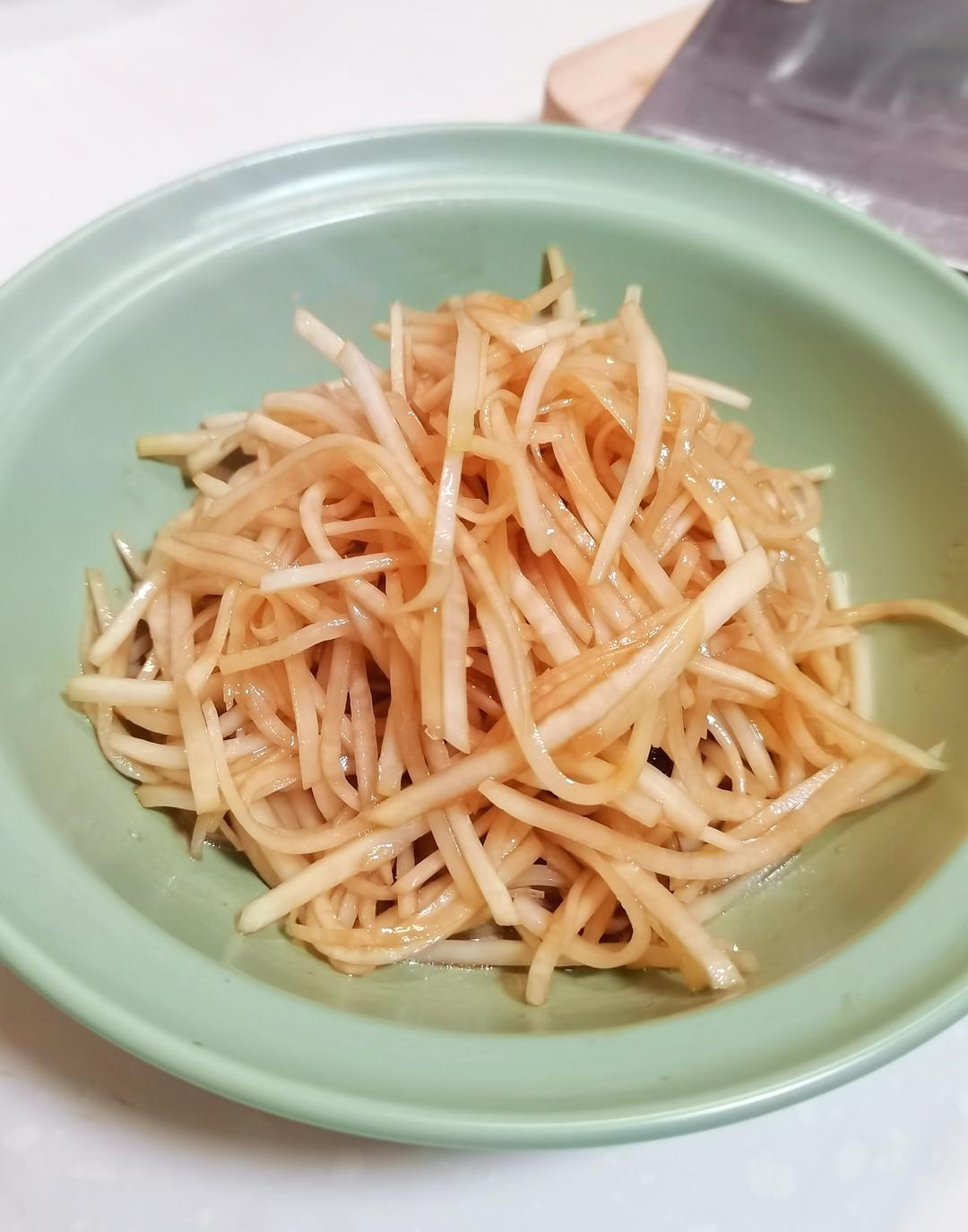 炝芥菜丝